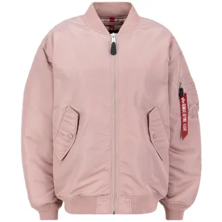 Alpha Industries Ma-1 Core Jacke Silver Pink M-L