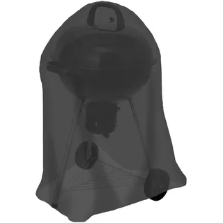 Tepro Abdeckhaube Universal für Kugelgrill klein 57 cm Polyethylen schwarz