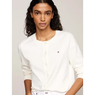 Tommy Hilfiger Strickjacke in Weiß L