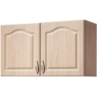 WIHO KÜCHEN Hängeschrank Linz 100 x 35 x 56,5 cm Braun