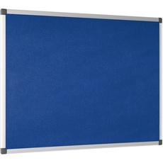 Bild Pinnwand MAYA 240,0 x 120,0 cm Textil blau