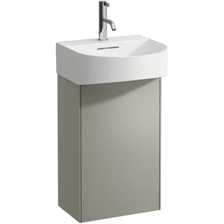 LAUFEN SONAR Waschtischunterbau, eine Tür, Scharnier links, passend zu Handwaschbecken 815341, H4054810340421, Farbe: Titan