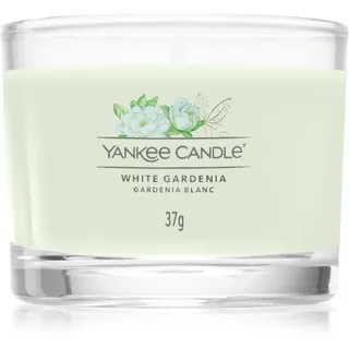 Yankee Candle White Gardenia Votivkerze 37 g weiß