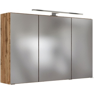 Held Spiegelschrank , Metall , 6 Fächer , 100x66x20 cm , Typenauswahl, individuell planbar , Badezimmer, Badmöbelsets & -serien, Badmöbelserien