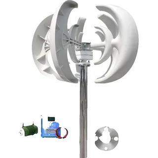 Windturbinen-Generator, vertikale Achse, hybride Solar-Kompatibilität, Mit Hybridsteuerung, 3000W, 12V