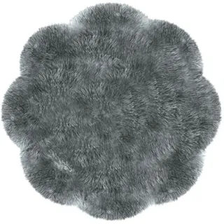 Heitmann-Felle Heitmann Felle Fellteppich grau, rund Durchmesser ca. 140 cm, 142GR