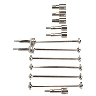 RC CVD Antriebswellen-Kit, Metall mit Gelenkbecher und Dog Bone, für WLtoys 144001 RC Auto