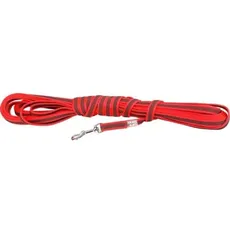Julius-K9 C&G - Super-grip leash.red/grey.14mm/10m.with handle.max 30kg