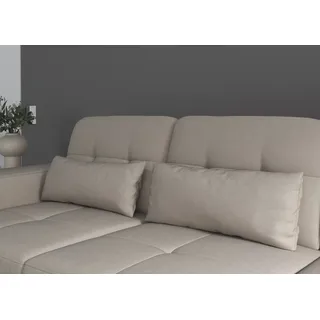 sit&more Sofakissen Baviene 65 x 25 cm Grau