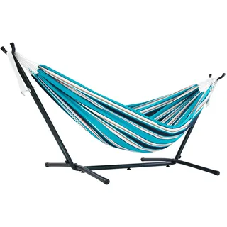 Vivere C8SUNT Sunbrella®-Hängematte mit Gestell Token Surfside