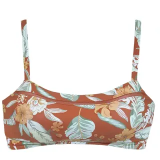 SUNSEEKER Bustier-Bikini-Top »Suva«, mit Mesh-Einsatz Sunseeker rostrot-bedruckt Gr.32 Cup A/B