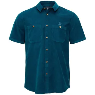 Elevenate Men Estate Cord Shirt indian blue (006) S