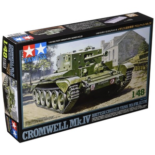 TAMIYA 32528 1:48 Brit. Cromwell MK.IV-Replik originalgetreu, Kunststoff, Hobby, Modellbau, Montage, unlackiert, Farbe Cruise Tank Chromewell