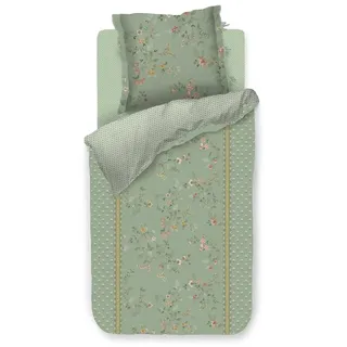 Pip Studio Bettbezugsset Kili Flower Grün 135x200cm