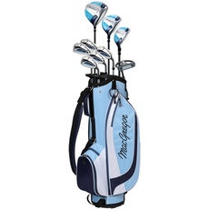 MACGREGOR Damen CG4000 Graphit, Cartbag, Rechts-/Linkshänder, Golf-Paket-Sets, blau, Einheitsgröße