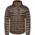 Herren Isolationsjacke Hooded Insulation Jacket sehr leicht sehr warm atmungsaktiv Passform Slim fit deer brown M