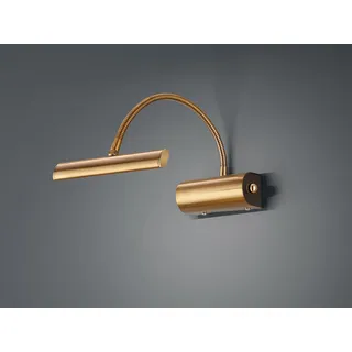 Bilderleuchte Altmessing mit Drehdimmer - Gold