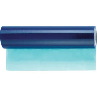 WESTEX Glasschutzfolie Acrylat (B)500 mm x (L)100 m blau-transparent - Blau