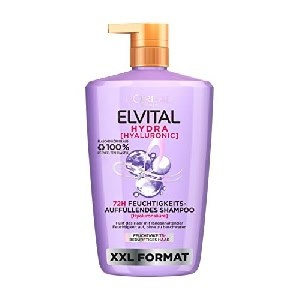 L&#8217;Oréal Paris Elvital Hydra Feuchtigkeits-Auffüllendes Shampoo 1L um 6,38 € statt 11,99 €