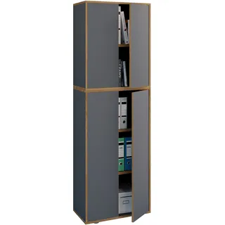 VCM Salia Aktenschrank 60 x 33 x 0 schwarz