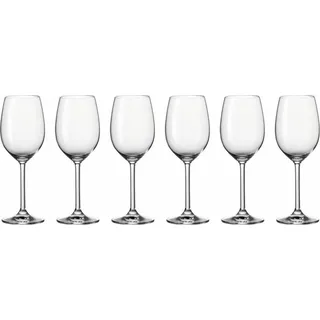 Leonardo Daily Weißweinglas, 6er Set, Weinglas, Glas, 370 ml, 35242