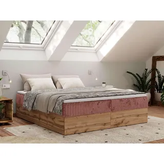 MKS Wood Zero 140 x 200 cm H3 Rosa