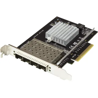 Startech Pcie Card 4 PORT SFP+ Server Netzwerkkarte