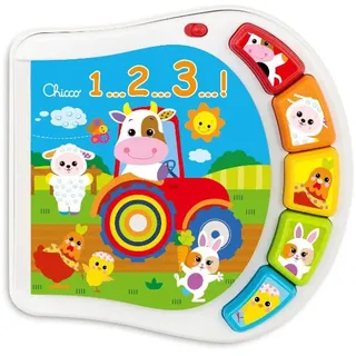 Chicco Zahlen Farmbuch bunt