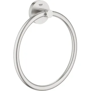 Grohe Essentials Handtuchring, supersteel, 1 Stück, 40365DC1