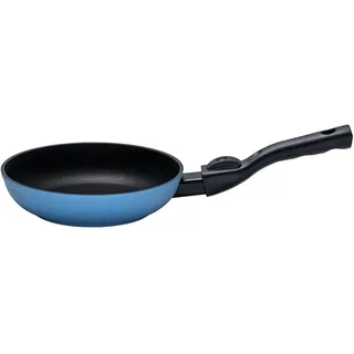 Kelomat, 3520-328, Bratpfanne, BLUE CLICK, 20 cm Durchmesser, rund, ThermoStabilboden, abnehmbarer Griff, Qualitäts-Antihaft-Versiegelung, LBH 40x20.8x8cm, 0.79kg