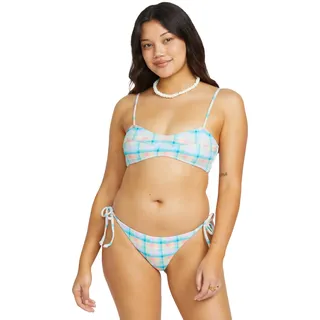 Bikini-Hose BILLABONG "Check The Waves", Damen, Gr. XL, bunt (multi), Obermaterial:96% Nylon 4% Elasthan., Badehosen Bikini-Hose