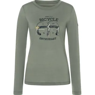 Super.Natural W Bike Enthusiast LS eucalyptus/various (18J) M
