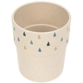 LÄSSIG Kinder Becher Trinkbecher Tasse Kindergeschirr ohne Melamin, BPA-frei, für Spülmaschine und Mikrowelle/Mug Little Water Whale