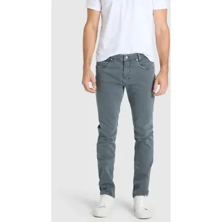 Straight-Jeans MAC "Arne Pipe", Herren, Gr. 34, Länge 32, grau (rubber), Denim/Jeans, Obermaterial: 94% Baumwolle, 4% Polyester, 2% Elasthan, Jeans Straight-Jeans