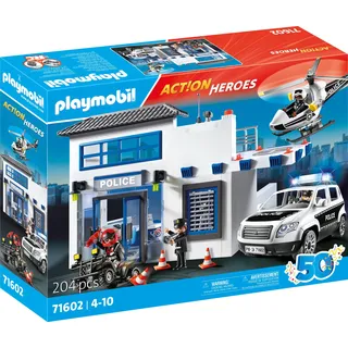 Playmobil Action Heroes Polizeistation (71602)