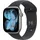 Watch Series 11 GPS 46 mm Aluminiumgehäuse grau Uhrenarmband schwarz L