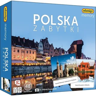 ADAMIGO Memory-Spiel Polen Denkmäler 07905