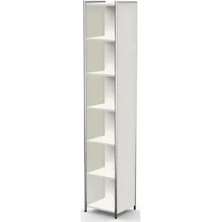 Kerkmann Lago Aktenregal 41,0 x 38,0 x 220,0 cm Weiß