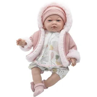 Rosa Toys MIA Babypuppe 46 cm/Mechanismus 36 Sounds/Geschenkbox