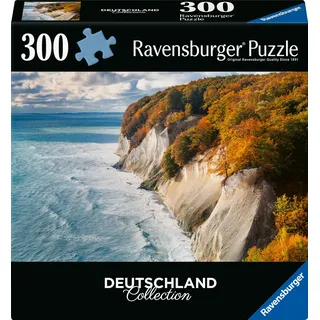 Ravensburger Puzzle 12001479 - Kreidefelsen auf Rügen - Deutschland Collection - 300 Teile Puzzle für Erwachsene ab 14 Jahren, Deutschland-Puzzle