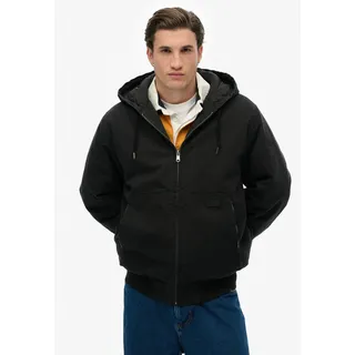 Superdry Canvas Surplus Jacke - Jet Black - L