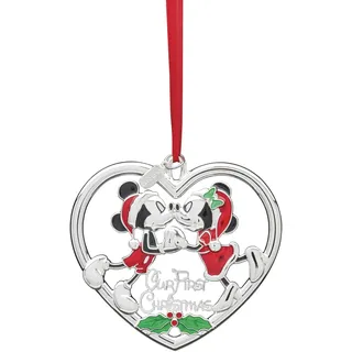Lenox 896412 2024 Unser 1. Weihnachtsbaumschmuck Micky & Minnie, Metall