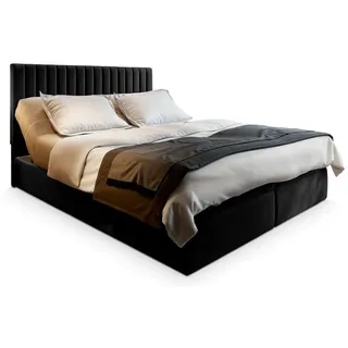 masseno Murlo 180 x 200 cm H2 Schwarz