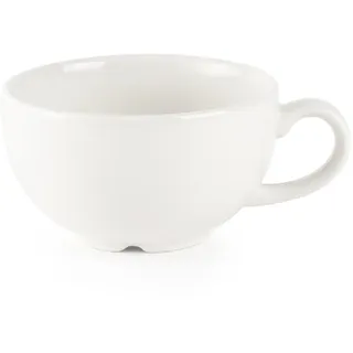 Churchill Super Verglastes P882 Uni Ware Cappuccino-Tasse, weiß (24 Stück)