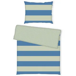 Tom Tailor Bettwäsche , Blau , Textil , 140x200 cm , Oeko-Tex® Made IN Green , pflegeleicht, atmungsaktiv, schadstoffgeprüft , Heimtextilien, Bettwäsche & Leintücher, Bettwäsche, Renforcé-Bettwäsche