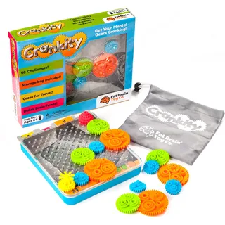 Tomy - Crankity Zahnrad-Puzzlespiel für Kinder und Familie