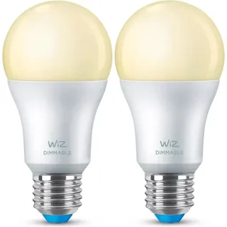 WIZ Leuchtmittel 8 W E27 warmweiß 2 St.