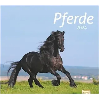 Heye Pferde Bildkalender 2024. Tierkalender für Pferdefreunde. Kalender mit spektakulären Fotos edler Pferde. Wand-Kalender 2024.