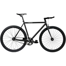 FabricBike - Original Pro Collection, Hi-Ten Stahl, Fahrrad Fixed Gear, Single Speed, Urban Commuter, 8 Farben und 3 Größen, 10,45 kg (Talla M). (Pro Fully Matte Black, M-53cm)