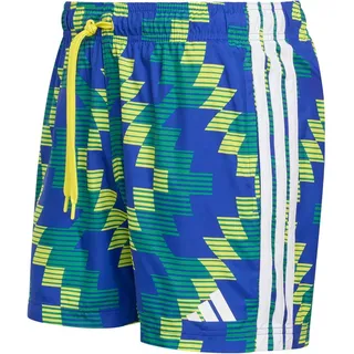adidas Badeshorts Football-Inspired Graphic Gelb/Weiß M